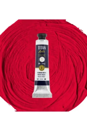 OLEO TITAN OLEO 20ML 22 ROJO CADMIO MEDIO SERIE 4 Hecho A Mano