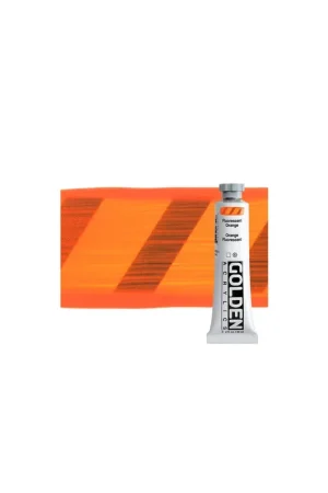 ACRILICO ARTIST GOLDEN HB 59ML NARANJA FLUOR SERIE 5 Pago Seguro