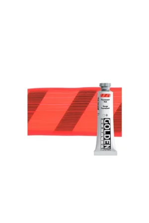 ACRILICO ARTIST GOLDEN HB 59ML ROJO FLUOR SERIE 5 Exclusivo
