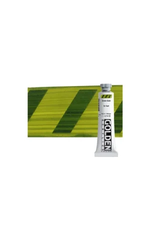 Exclusivo ACRILICO ARTIST GOLDEN HB 59ML VERDE ORO SERIE 7