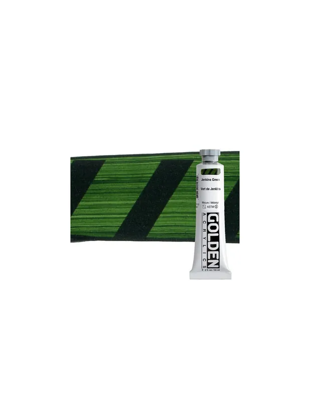ACRILICO ARTIST GOLDEN HB 59ML VERDE JENKIS SERIE 7 Ordena Ya