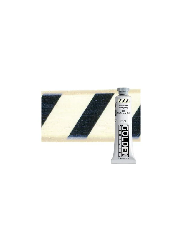ACRILICO ARTIST GOLDEN HB 59ML AZUL INTERFERENCIA SERIE 7 Directo De Fábrica