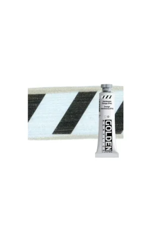 Auténtico ACRILICO ARTIST GOLDEN HB 59ML NARANJA INTERFERENCIA SERIE 7