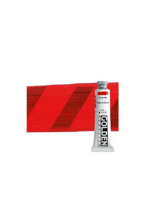 Oferta Limitada ACRILICO ARTIST GOLDEN HB 59ML ROJO PYRROLE SERIE 8