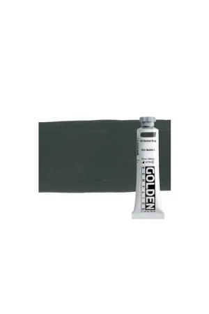 ACRILICO ARTIST GOLDEN HB 59ML GRIS NEUTRO 3 SERIE 1 Directo De Fábrica