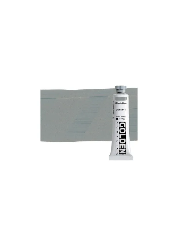 Oferta ACRILICO ARTIST GOLDEN HB 59ML GRIS NEUTRO 6 SERIE 1