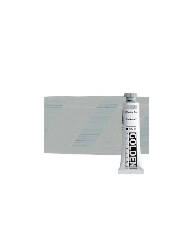 Edición Limitada ACRILICO ARTIST GOLDEN HB 59ML GRIS NEUTRO 7 SERIE 1