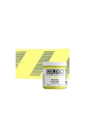 ACRILICO ARTIST GOLDEN HB 236ML AMARILLO TITANIO SERIE 1 Disponible Ahora