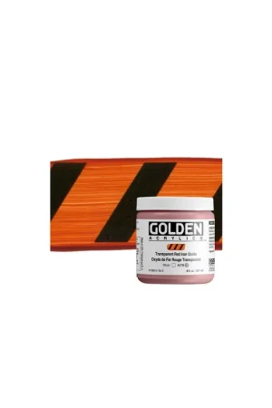 Tendencia ACRILICO ARTIST GOLDEN HB 236ML ROO TRANSPARENTE HIERRO OXIDO S3