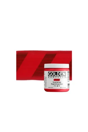 Más Vendido ACRILICO ARTIST GOLDEN HB 236ML ROJO PYRROLE OSCURO SERIE 8