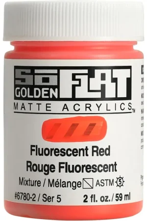 SOFLAT GOLDEN MATE FLUORESCENT RED  59ML SERIE 5 Precio Reducido
