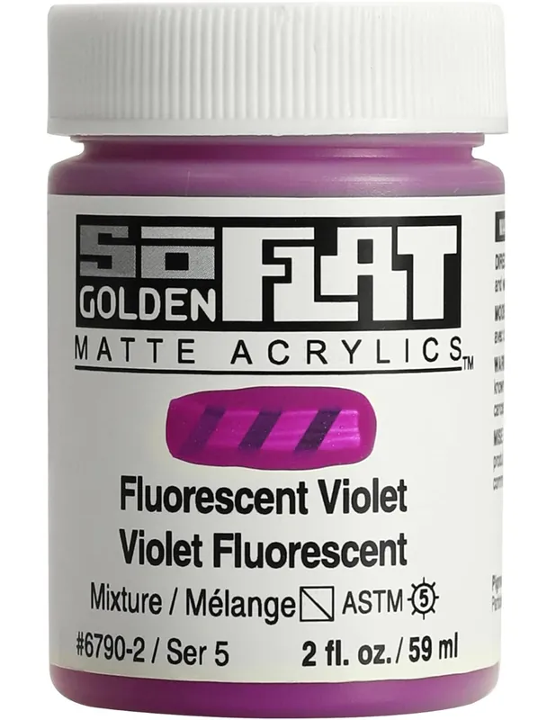 Precio Reducido SOFLAT GOLDEN MATE FLUORSCT. VIOLET 59ML SERIE 5
