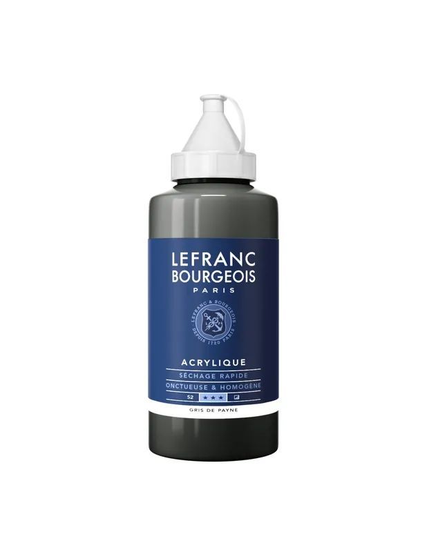 LEFRAN BOURGEOIS ACRILICO FINE 750ML GRIS DE PAYNE Envío Internacional