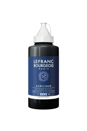 Alta Calidad LEFRAN BOURGEOIS ACRILICO FINE 750ML NEGRO DE MARFIL