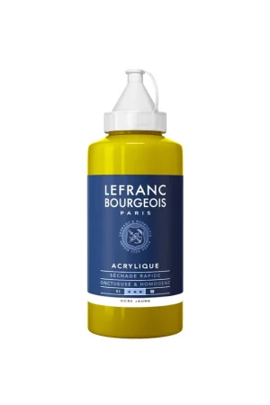 Descuento LEFRAN BOURGEOIS ACRILICO FINE 750ML OCRE AMARILLO