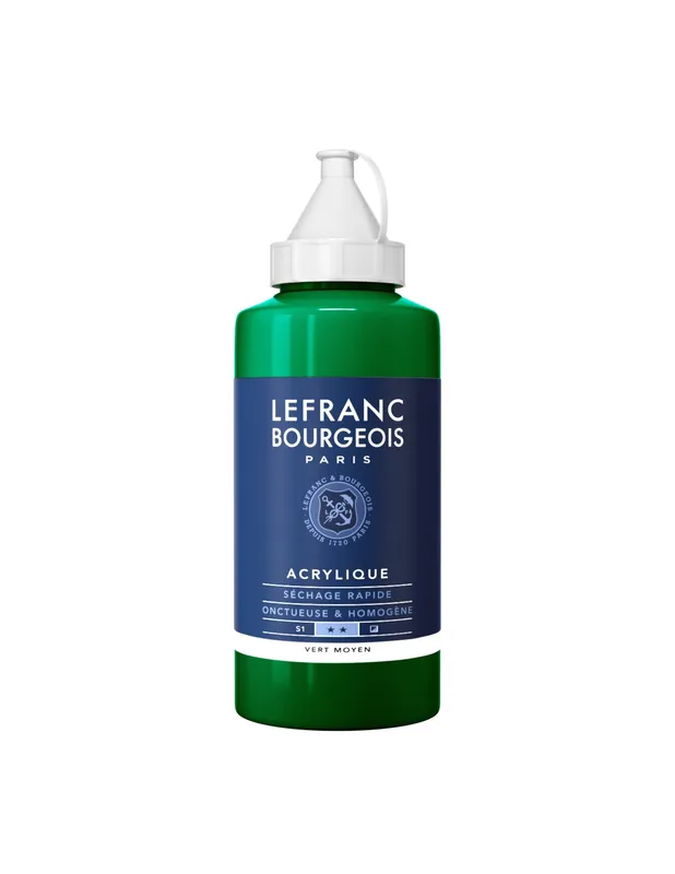 LEFRAN BOURGEOIS ACRILICO FINE 750ML VERDE VIVO No Te Lo Pierdas