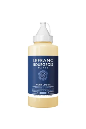 LEFRAN BOURGEOIS ACRILICO FINE 750ML AMARILLO DE NAPOLES CLARO Oferta Flash