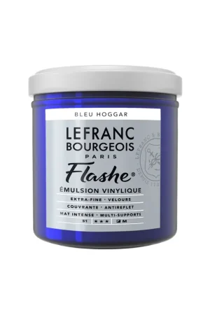 Marca Reconocida LEFRANC BOURGEOIS ACRILICO FLASHE 125ML Azul ftalo
