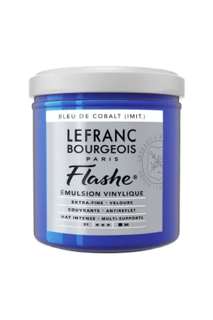 LEFRANC BOURGEOIS ACRILICO FLASHE 125ML Azul de cobalto Favorito De Clientes