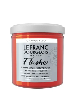 Precio Rebajado LEFRANC BOURGEOIS ACRILICO FLASHE 125ML Naranja claro fluorescente