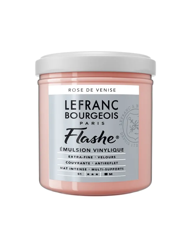 LEFRANC BOURGEOIS ACRILICO FLASHE 125ML Rosa de venecia Oferta Flash
