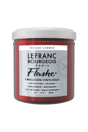 A Buen Precio LEFRANC BOURGEOIS ACRILICO FLASHE 125ML Rojo carmín