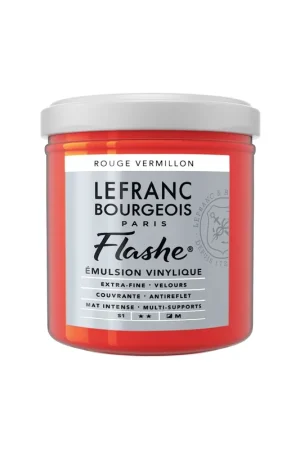 Pago Seguro LEFRANC BOURGEOIS ACRILICO FLASHE 125ML Rojo bermellón