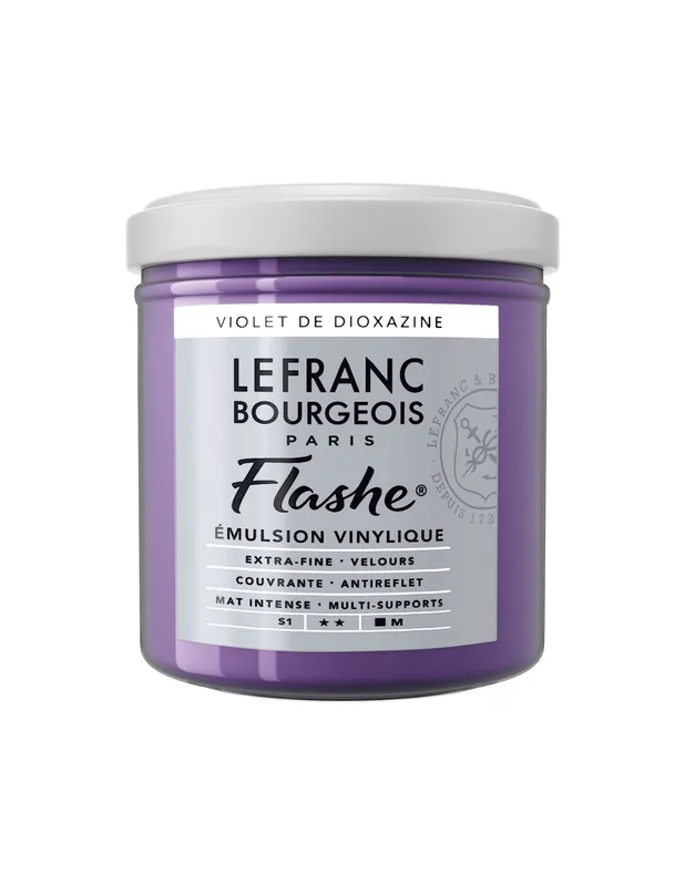Ordenar Ahora Mismo LEFRANC BOURGEOIS ACRILICO FLASHE 125ML Violeta dioxazina