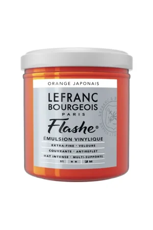 LEFRANC BOURGEOIS ACRILICO FLASHE 125ML Naranja japonés Auténtico