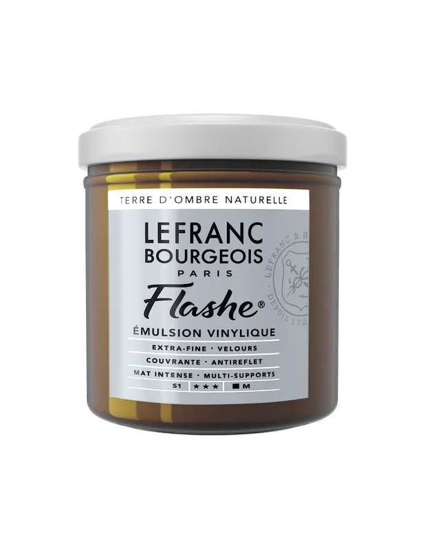 LEFRANC BOURGEOIS ACRILICO FLASHE 125ML Tierra de sombra natural Mejor Precio