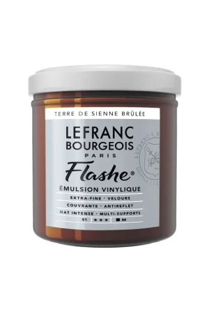 Original LEFRANC BOURGEOIS ACRILICO FLASHE 125ML Tierra de siena tostada