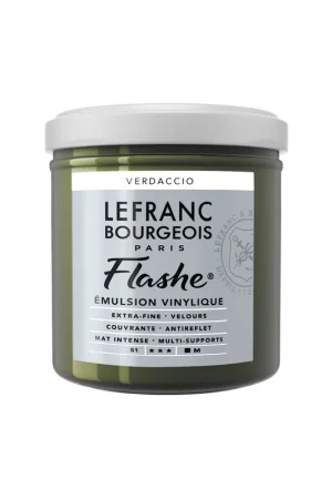 LEFRANC BOURGEOIS ACRILICO FLASHE 125ML Verdaccio Pedido Al Por Mayor