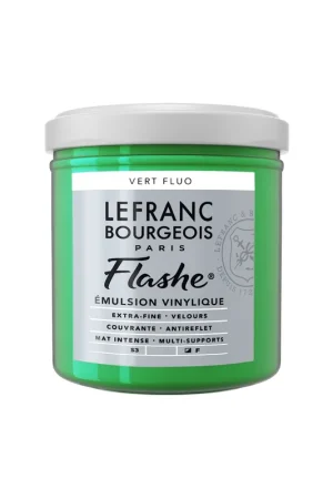 LEFRANC BOURGEOIS ACRILICO FLASHE 125ML Verde amarillo fluorescente Envío Gratis
