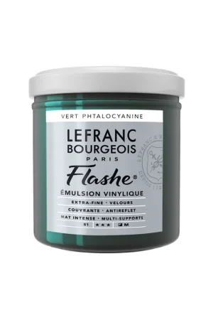 LEFRANC BOURGEOIS ACRILICO FLASHE 125ML Verde ftalo Moderno