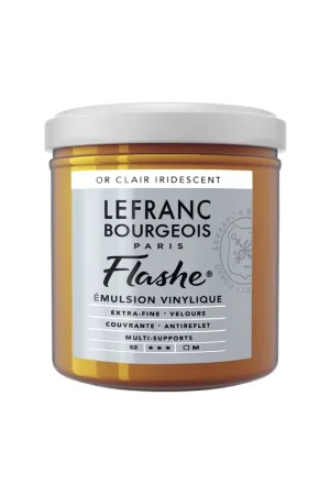 Mejor Calidad LEFRANC BOURGEOIS ACRILICO FLASHE 125ML Oro claro