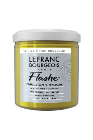 LEFRANC BOURGEOIS ACRILICO FLASHE 125ML Verde Stil de Grain iridiscente Exclusivo