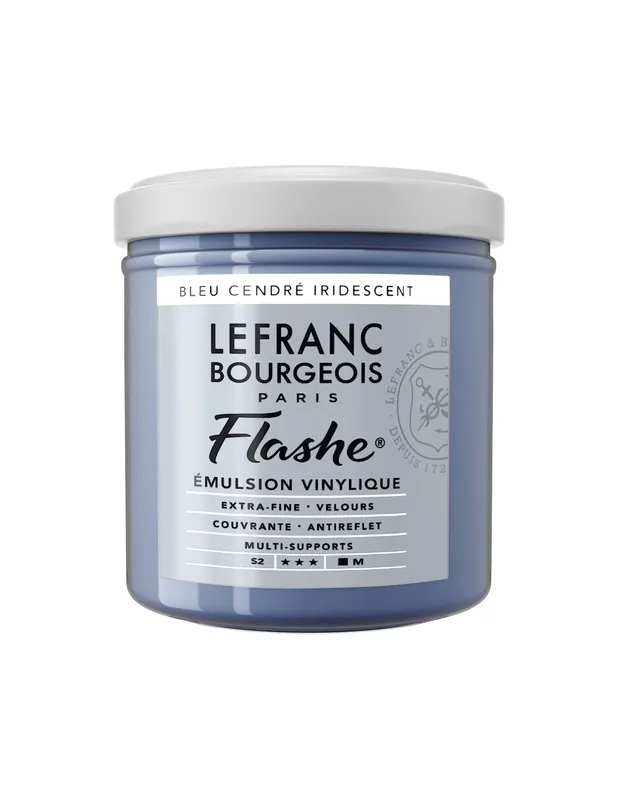 LEFRANC BOURGEOIS ACRILICO FLASHE 125ML Ceniza azul iridiscente Envío Exprés