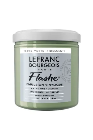 Gran Oferta LEFRANC BOURGEOIS ACRILICO FLASHE 125ML Verde tierra iridiscente