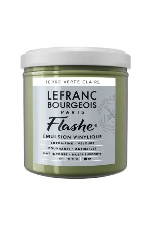 Máxima Calidad LEFRANC BOURGEOIS ACRILICO FLASHE 125ML Tierra verde claro