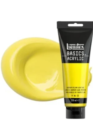 Directo De Fábrica LIQUITEX ACRILICO BASICS 250ML T. AMARILLO DE CADMIO CLARO