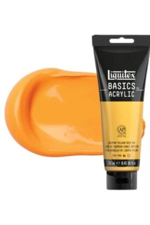 LIQUITEX ACRILICO BASICS 250ML T. AMARILLO DE CADMIO OSCURO Envío Gratis