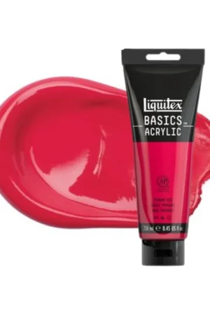 LIQUITEX ACRÍLICO BASICS 250ML ROJO PRIMARIO Precio Rebajado