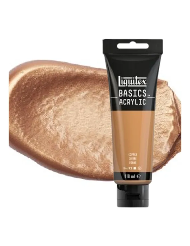 Bestseller LIQUITEX ACRILICO BASICS 118ML COBRE RICO IRIDISCENTE