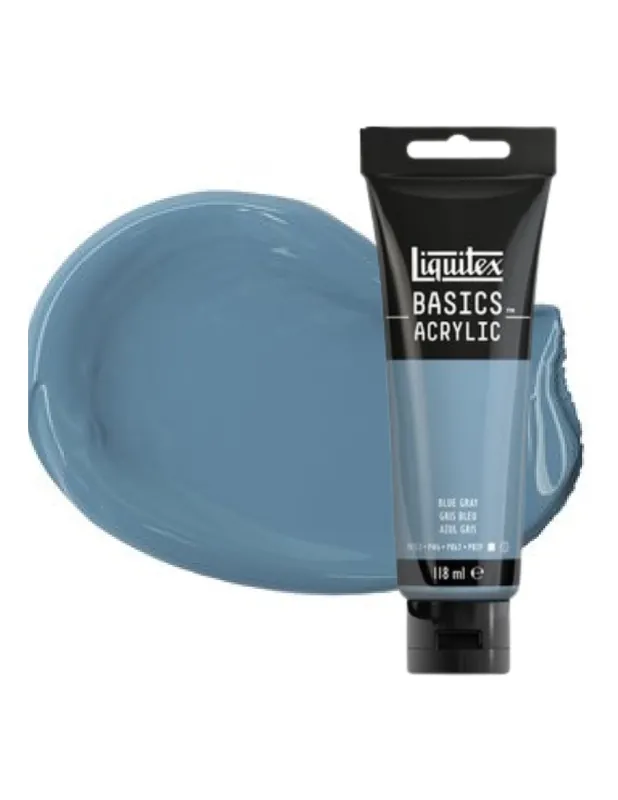 LIQUITEX ACRILICO BASICS 118ML GRIS AZUL Ordenar Ahora Mismo
