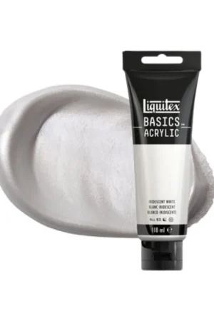 Oferta Especial LIQUITEX ACRILICO BASICS 118ML BLANCO IRIDISCENTE