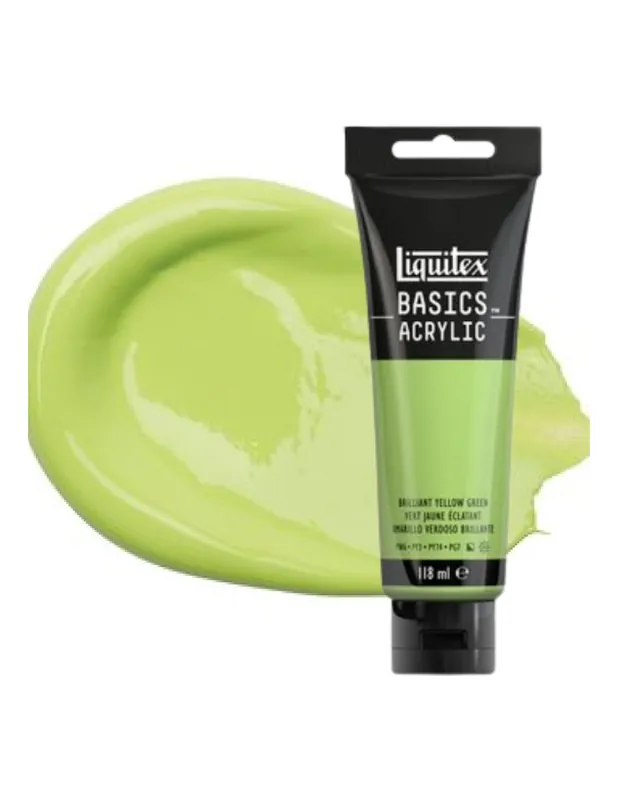 Liquidación LIQUITEX ACRILICO BASICS 22ML AMARILLO VERDOSO BRILLANTE