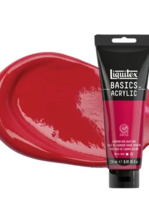 Nueva Colección LIQUITEX ACRILICO BASICS 22ML TONO ROJO DE CADMIO OSCURO