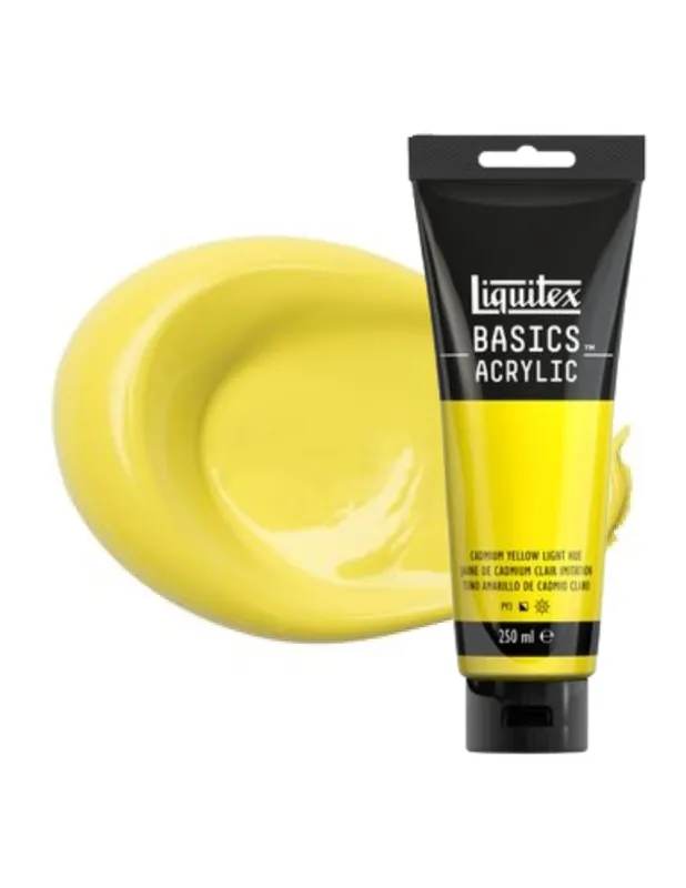 LIQUITEX ACRILICO BASICS 22ML TONO AMARILLO DE CADMIO CLARO Liquidación