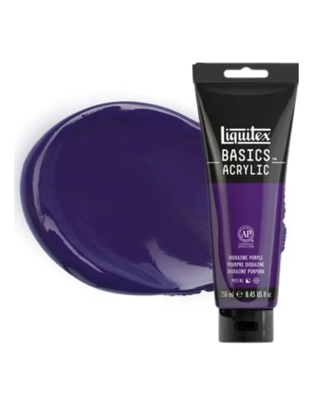 LIQUITEX ACRILICO BASICS 22ML VIOLETA DIOXACINA Garantía Incluida
