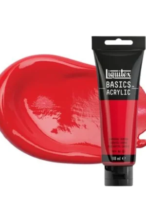 LIQUITEX ACRILICO BASICS 22ML ROJO NAFTOL CARMESÍ Oferta Especial
